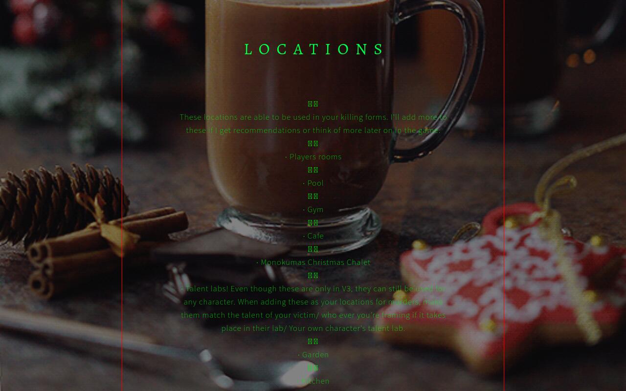Carrd profile picture for @locations